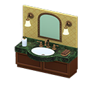 Fancy bathroom vanity Ornate