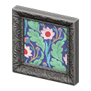 Fancy frame Repeating-pattern painting Art genre Silver