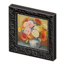 Fancy frame Still life Art genre Black