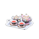 Fancy tea set Pink