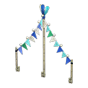 Animal Crossing Festivale Garland|Blue Image