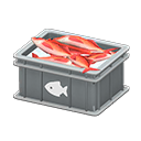 Fish container Fish Label Gray