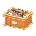 Fish container Fish Label Orange