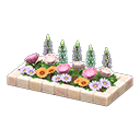 Flower bed Pink-beige