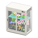 Flower display case White