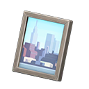 Framed photo Cityscape photo Variation Silver