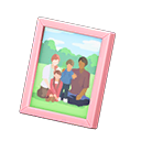 Framed photo Gathering photo Variation Pink