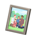 Framed photo Gathering photo Variation Silver