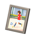 Framed photo Sports photo Variation Silver