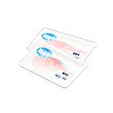 Animal Crossing Fresh-food trays|Blue stickers Stickers Blueback fish Image