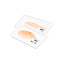 Fresh-food trays None Stickers Salmon