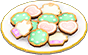 Animal Crossing Frosted cookies Image