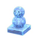 Frozen mini snowperson Ice blue
