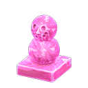 Frozen mini snowperson Ice pink