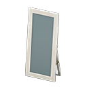 Full-length mirror White