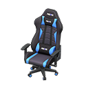 Gaming chair Black & blue