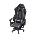 Animal Crossing Gaming chair|Black Image