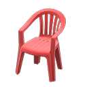 Garden chair Red
