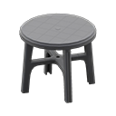 Animal Crossing Garden table|Black Image