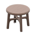 Garden table Brown