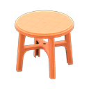 Garden table Orange