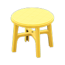 Garden table Yellow