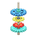 Gear tower Colorful