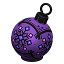 Giant ornament Purple