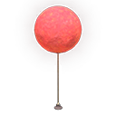 Glowing-moss balloon Red