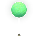 Glowing-moss balloon Turquoise