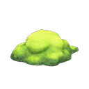 Glowing-moss boulder Green