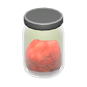 Glowing-moss jar Red