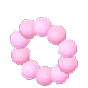 Glowing-moss wreath Pink