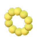 Glowing-moss wreath Yellow