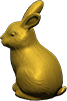 Animal Crossing Golden garden bunny Image