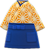 Animal Crossing Golden yellow zen uniform Image