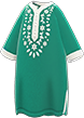 Green Moroccan dress