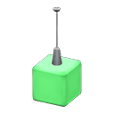 Hanging cube light Green Color