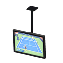 Hanging monitor Sports broadcast Display Black