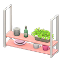 Hanging shelves Pink