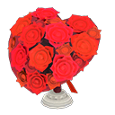 Heart-Shaped Bouquet Red