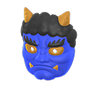 Animal Crossing Horned-Ogre Mask (Blue) Image