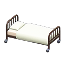 Animal Crossing Hospital bed|Brown Image