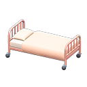 Hospital bed Pink