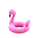 Inflatable bird ring Pink