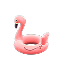 Inflatable bird ring Salmon pink