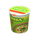Animal Crossing Instant noodles|Green curry Image