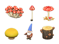 ACNH Mushroom Garden Ideas