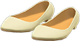 Animal Crossing Ivory basic pumps Image