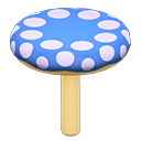 Animal Crossing Large Mushroom Platform|Blue Image